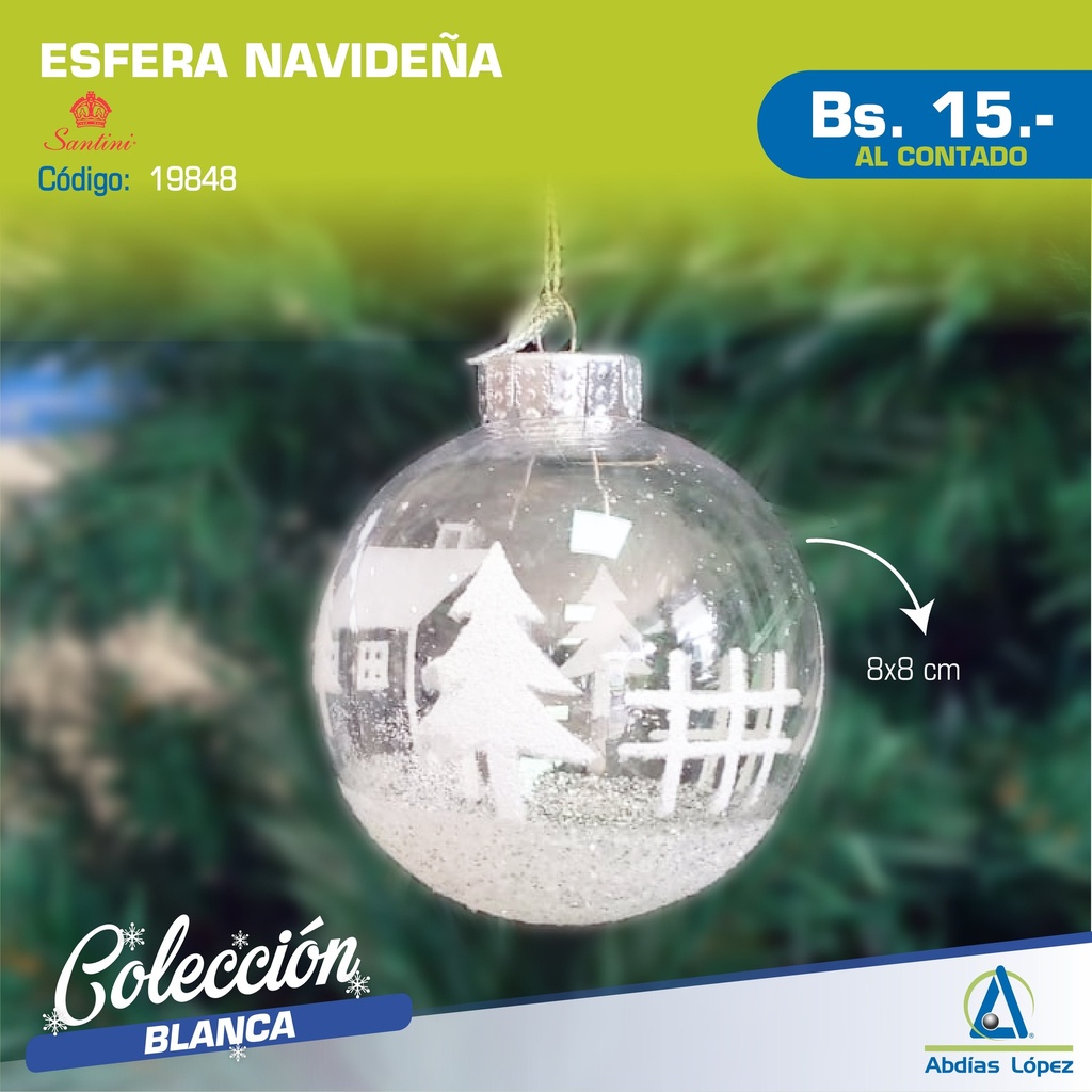 BOLA DECOR 80MM P-130-9500364
