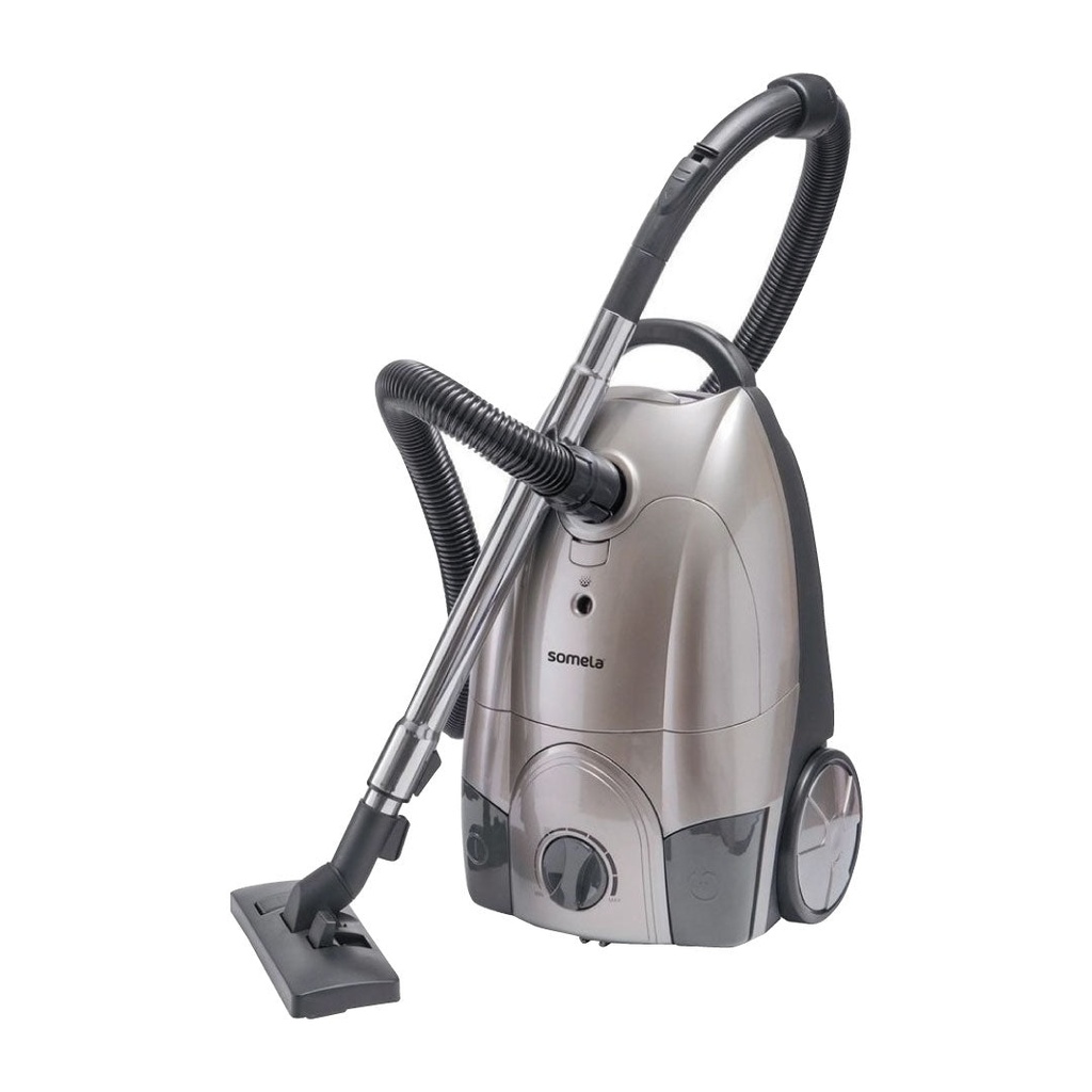 ASPIRADORA CON BOLSA SOMELA 2200W. FILTRO HEPA P-PP2200N