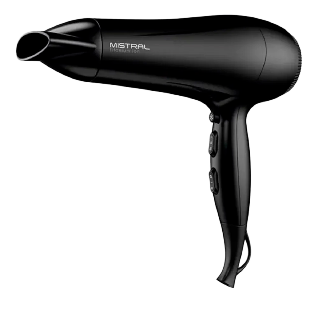 SECADORA DE PELO GAMA MISTRAL TITANIUM ION 2200W. P-8023277145740