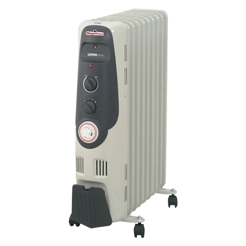 RADIADOR DE 9 ELEMENTOS CON TIMER MAGEFESA P-MGF-1344