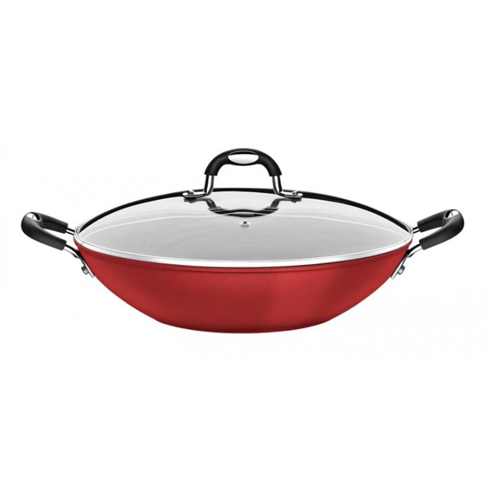 OLLA WOK CON TAPA 32 CM MONACO 20868/736 P-20868/736