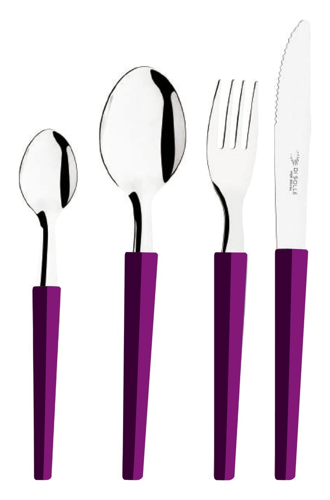 POTE 26 PIEZAS DI SOLLE RALLADOR LILA P-14.9853.70.09.000