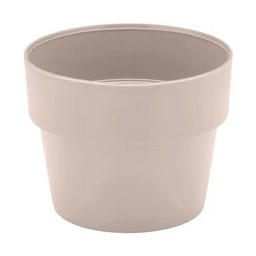 [I-18784] MACETA G BEIGE FECHADO P-VC300-BEIGE