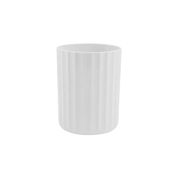 [I-18792] MACETA DE JARDINERIA GROOVE P BLANCO P-VG200-BLANCO