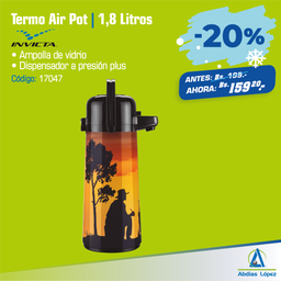 [I-17047] AIR POT DECORADO 1.8L CAPPUCCINO P-100197182089
