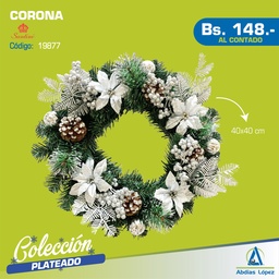 [I-19877] CORONA 40X40X8CM P-140-5701736