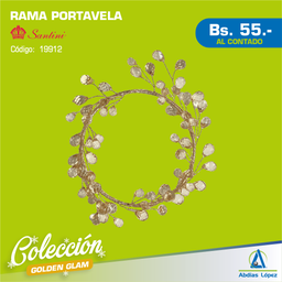 [I-19912] PORTAVELAS 10CM P-200-2900119