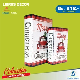 [I-19917] JG LIBROS DECOR 27X18C7CM P-201-4800006