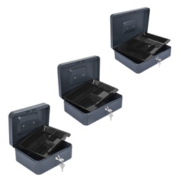 [I-19769] CAJA PORTA VALORES DE ACERO DE 20X9X16CM P-HR-43074