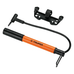 [I-17825] MINI BOMBA DE AIRE 28 CM. C/SOPORTE BICI TRUPER P-TR-13790