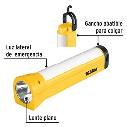 [I-19784] LINTERNA PLASTICA RECARGABLE LED P-PR-26070