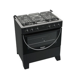 [I-17800] COCINA DAKOTA NEGRA 5H. CON GRILL P-300001326