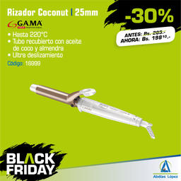 [I-16999] RIZADOR GAMA 25MM. COCONUT & ALMOND P-RGSTD-N25 COCONUT ALMOND
