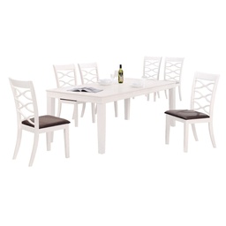 [I-12005] ALVINA COMEDOR (MESA Y 6 SILLAS) P-ALVINA COMEDOR