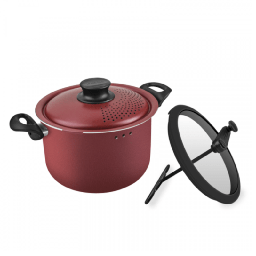 [I-13883] JUEGO 3 EN 1 OLLA GRANDE/SPAGUETERA/OLLA P-20598/710