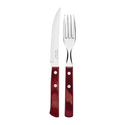 [I-13901] JUEGO PARA ASADO12 PZAS. POLYWOOD P-21199/703