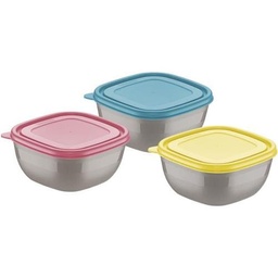 [I-15896] JUEGO DE POTES 3 PZAS MIXCOLOR P-25099/948