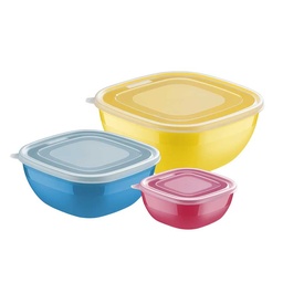 [I-15927] JUEGO DE POTES3PZAS MIXCOLOR P-25099/980