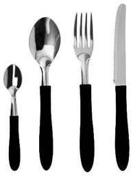 [I-17136] POTE RALLADOR JUEGO 24 PZAS. NEGRO P-35.9853.70.04.000