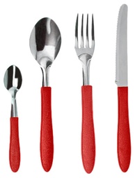 [I-17139] POTE RALLADOR JUEGO 24 PIEZAS ROJO P-35.9853.70.16.000