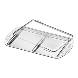[I-13837] BANDEJA PARA FIAMBRES 2 PZAS. P-64510/615