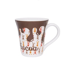 [I-9250] TULIPA MUG 330ML CHOCOLATE P-A08F-363P