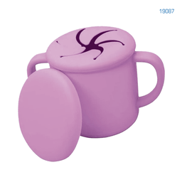 [I-19087] FUENTE DE SILICONA CON TAPA PARA SNACK P-7891361311613