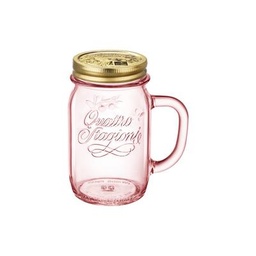 [I-14857] VASO QUATTRO ROSA C/MANIJA P-100285188